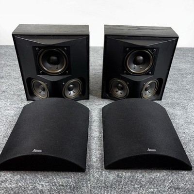 Atlantic Technology Surround Sound Speakers Pair Mod 254SR Black