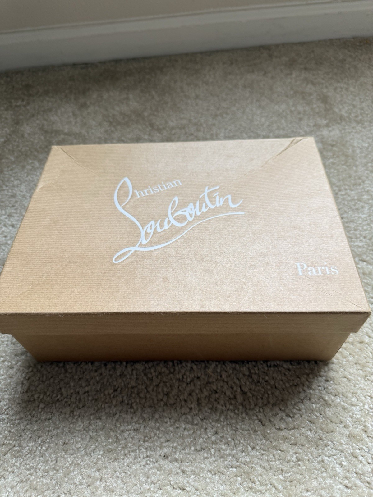 100% Authentic Christian Louboutin Black Stiletto Pointed Toe Pumps Size 41