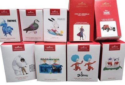 Hallmark Keepsake Ornaments New in Box 2024 2023 2021 2020