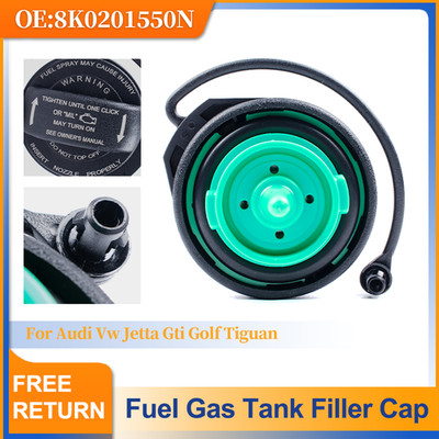 3C8-201-550-E Fuel Tank Gas Fuel Cap Compatible 2015-2019 For Volkswagen Golf R