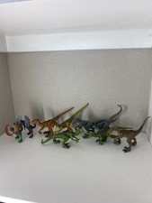 jurassic world velociraptor lot Of 9 Dinosaurs