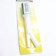 DANCO 7/8 O.D. Air Gap Body with Air Gap Cap in Brushed Nickel