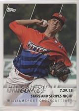 2019 Pro Debut Promo Night Uniforms Williamsport Crosscutters James McArthur 9ij