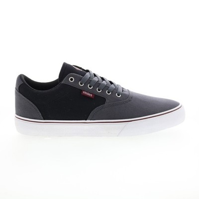 Etnies Blitz 4101000510022 Mens Gray Suede Skate Inspired Sneakers Shoes