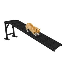 Pet Ramp  Cats, Anti-Slip Carpet, Top , Joint-Friendly Design, 74 Inches Long