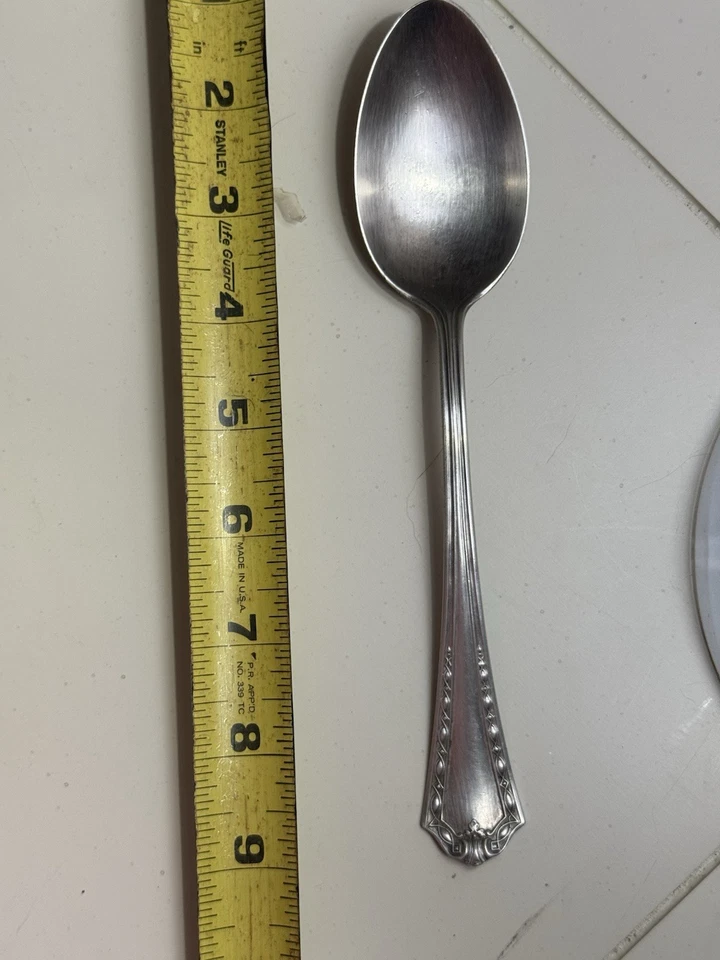 CUCHARA PARA SERVIR DE PLATA ESTERLINA “FLORENTINA” ACUOSA DE COLECCIÓN Foto 2 de 4