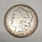 1883 Morgan Silver Dollar $1 Coin - Circulated, Uncertified Certification
