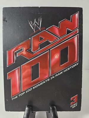 WWE: Raw 100: The Top 100 Moments in Raw History (DVD, 2012, 3-Disc Set)
