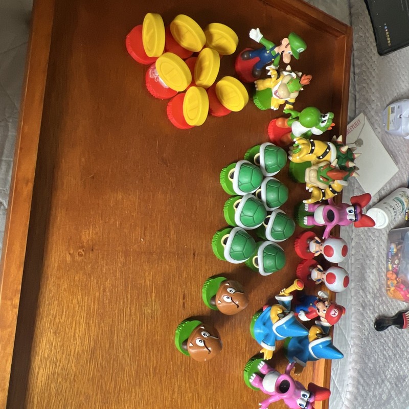 SUPER MARIO CHESS COLLECTOR’S EDITION 27 Chess Set Pieces ONLY