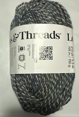 1 CAROUSEL TWIST in CASTLE by Loops & Threads 213yds 5.3oz Bulky Acrylic