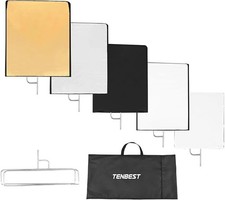4 in 1 Light Reflector 30x35 Diffuser Translucent