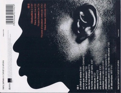 Kery James CD - Wenn es wieder gemacht werden sollte (2001)