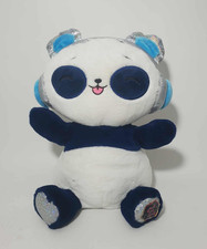 FAO Schwarz Glow Brights Dj Panda 10" Plush -Working music and lights