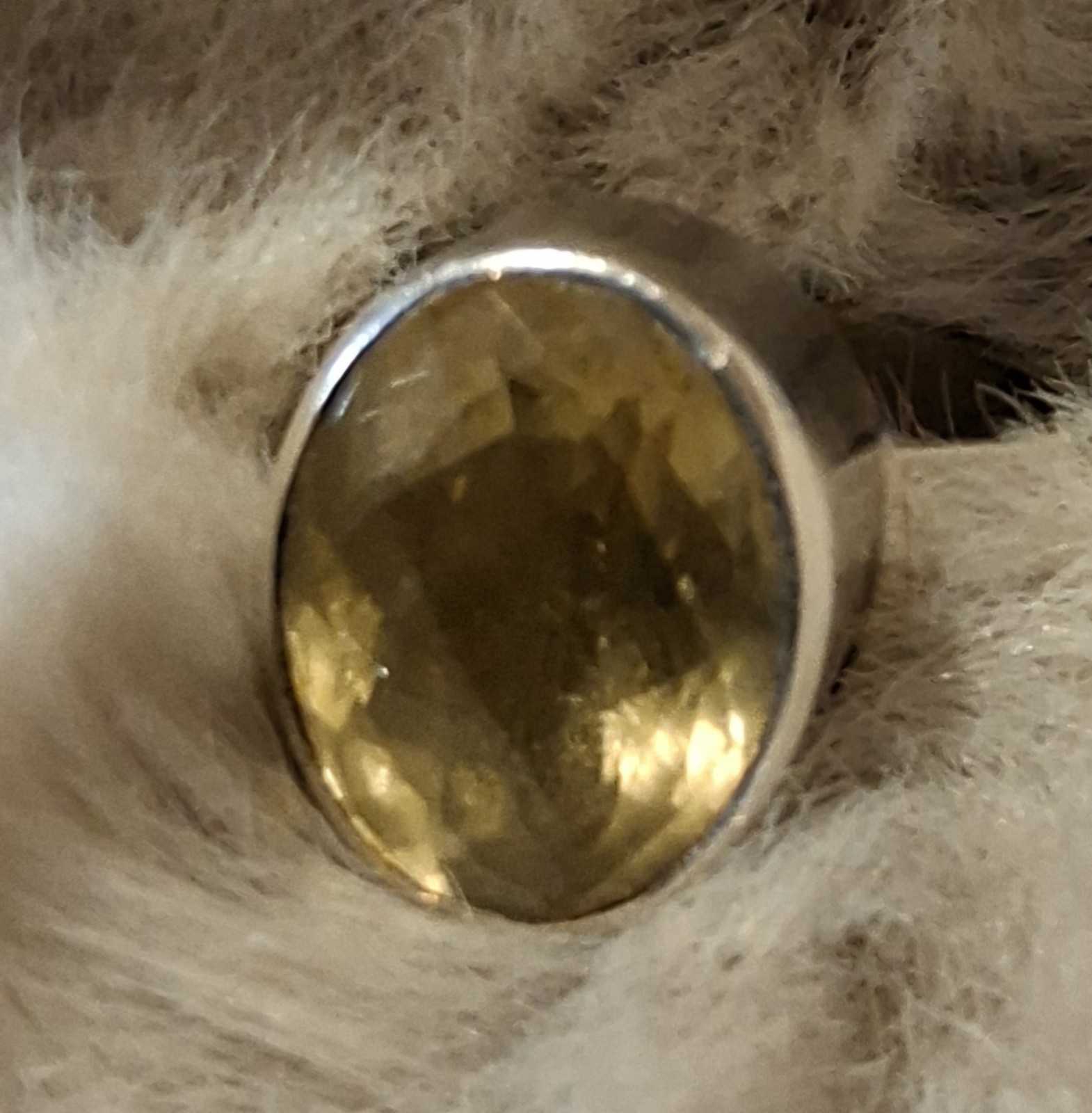 Solid Sterling Silver Handmade Citrine Gemstone S… - image 7