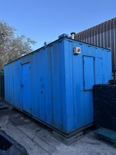 Shipping Container 20ft X 8ft Office Secure Shutters Heaters