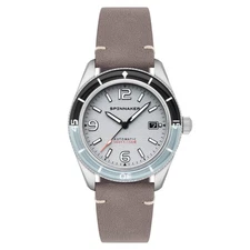 Spinnaker Fleuss Automatic Ash Grey Men's Watch - Brand New