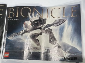 LEGO BIONICLE 2003 Set of 6 Rahkshi w Manuals & Cannisters 8587-8592