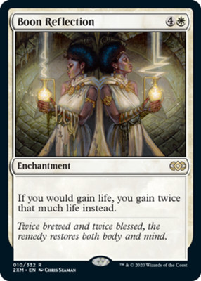 x1 Boon Reflection - Foil R MTG Double Masters M/NM, English