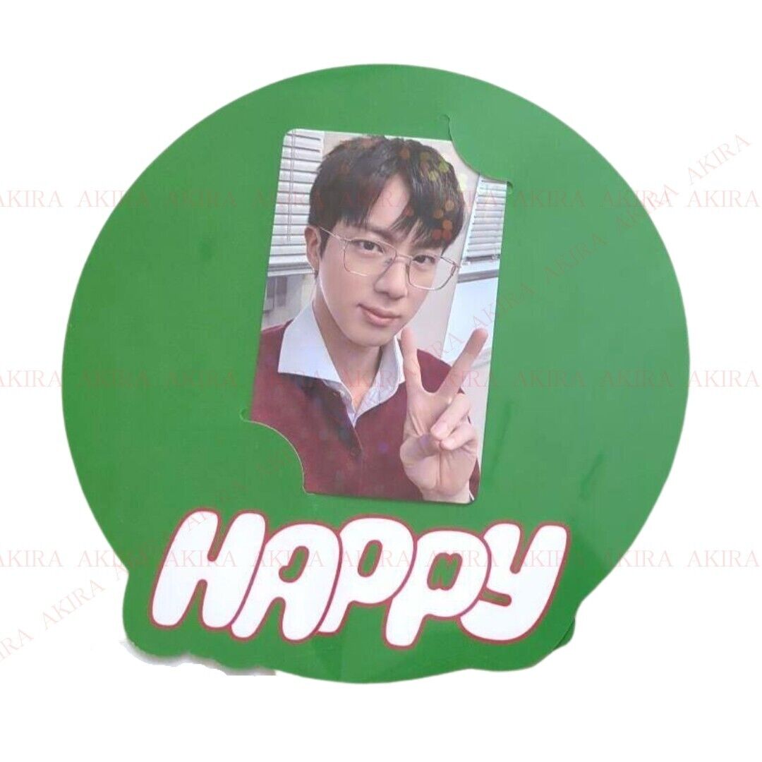 JIN SOLO ALBUM HAPPY JAPAN POB PHOTO CARD POST CARD JPFC JIN SOLO ALBUM HAPPY JAPAN POB PHOTO CARD POST CARD JPFC
