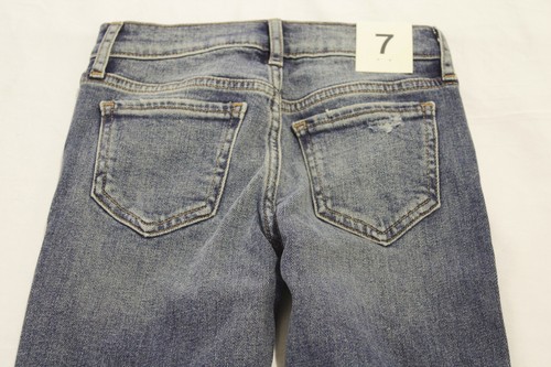 Gap Kids Unisex High Rise Pencil Slim Ankle Jeans RP9 Blue Size 7 NWT - Picture 4 of 4