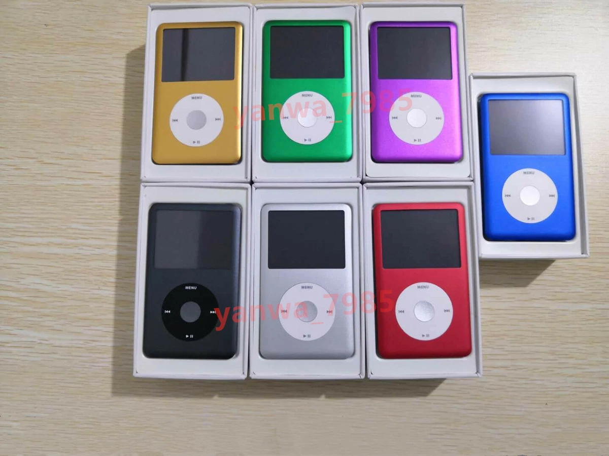 NEW Apple iPod Classic 7th Gen 256GB 512GB 1TB,2TB SSD Flash Custom - 7  Colors