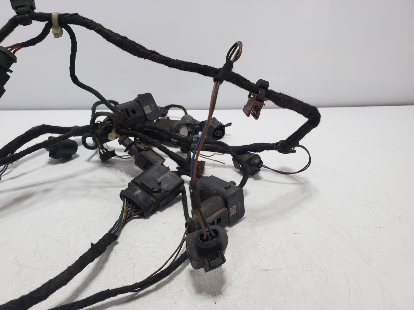 ✅ 03-10 OEM Bentley Continental GT Rear Bumper Parking Sensor PDC Harness Black