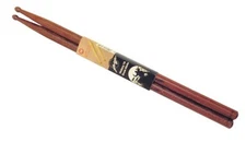 1 Pair of Budget HICKORY Wood Tip Drumsticks  with Choice of 5A, 5B, 7A, 2B, SRH