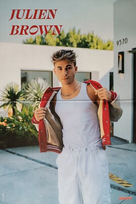 JULIEN BROWN - A3 Poster 42x28cm - Elevator Boys Clippings Sammlung Plakat BRAVO