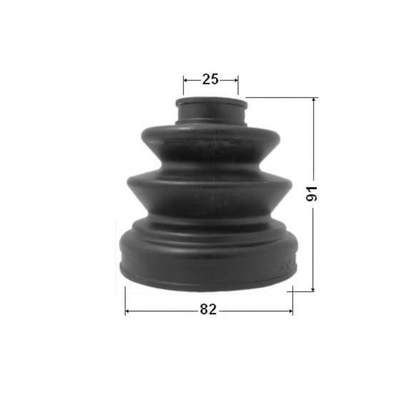 Mitsubishi MR528709 Genuine OEM Factory Original Inner Boot for  