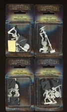 Ral Partha Crucible Metal Minis 3 Blisters of Tauren Beastmen 1 Tauren Guardian