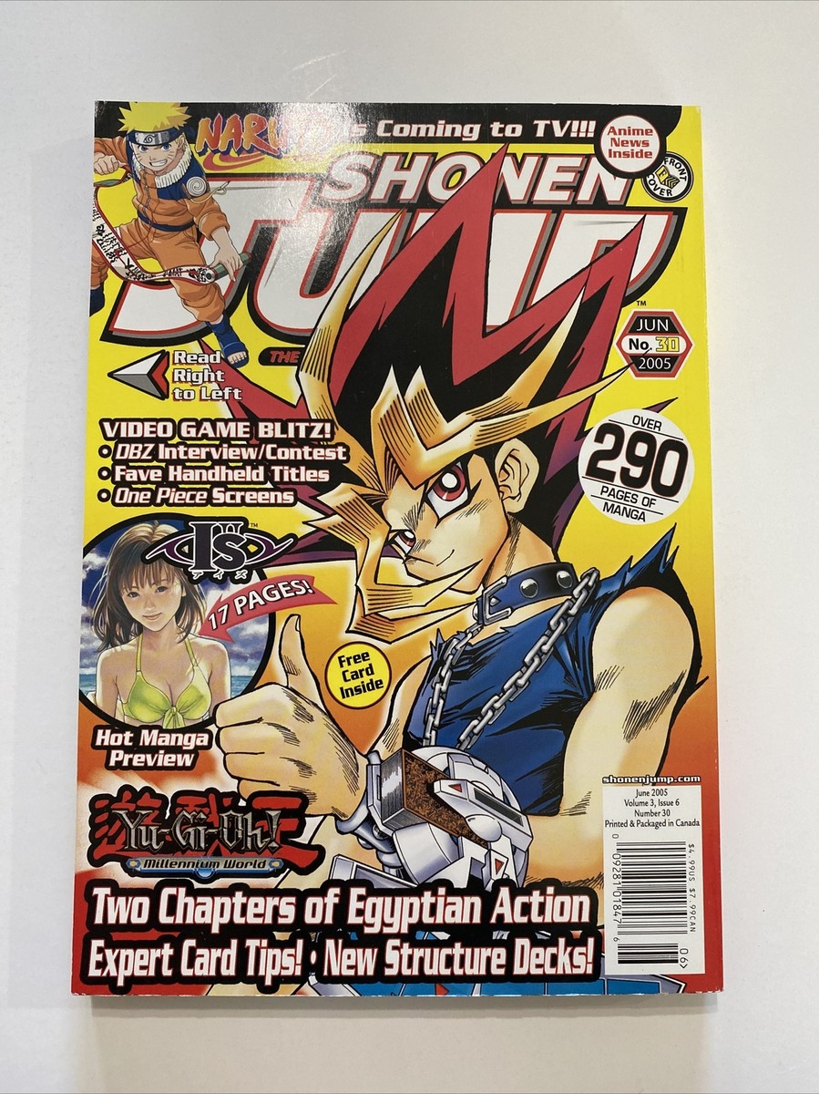 Edisi lama Shonen Jump Volume 3 Issue 6 tahun 2005