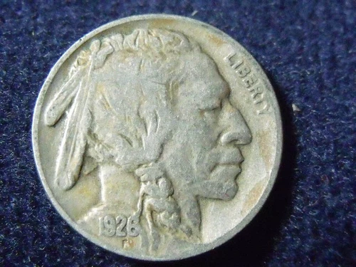 1926 BUFFALO NICKEL VF DETAILS  FREE SHIPPING  AS ALWAYS G-83