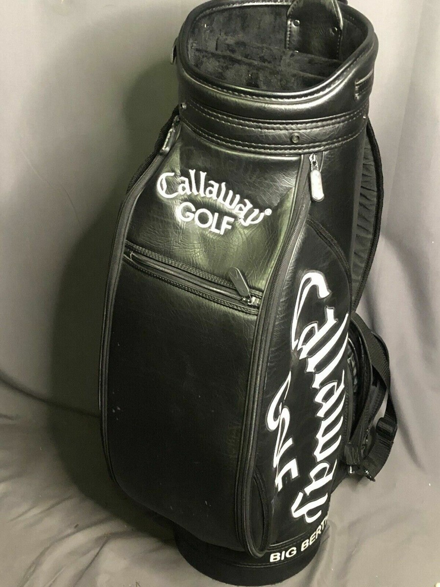 Callaway Golf Big Bertha Black Staff Bag with Rain Hood