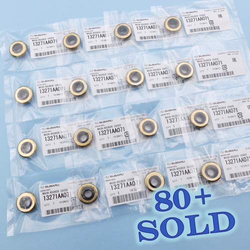 x16 OEM SUBARU WASH ROCKER VALVE COVER BOLT SEAL GROMMET SET Impreza