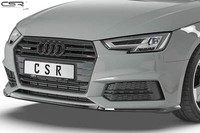 Csr Cup-Spoilerlippe Abs Glossy Mit Abe FüR Audi A4 B9 8W S-Line / S4 B9 8W