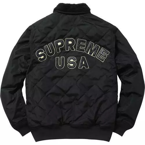 Supreme nylon jacket black