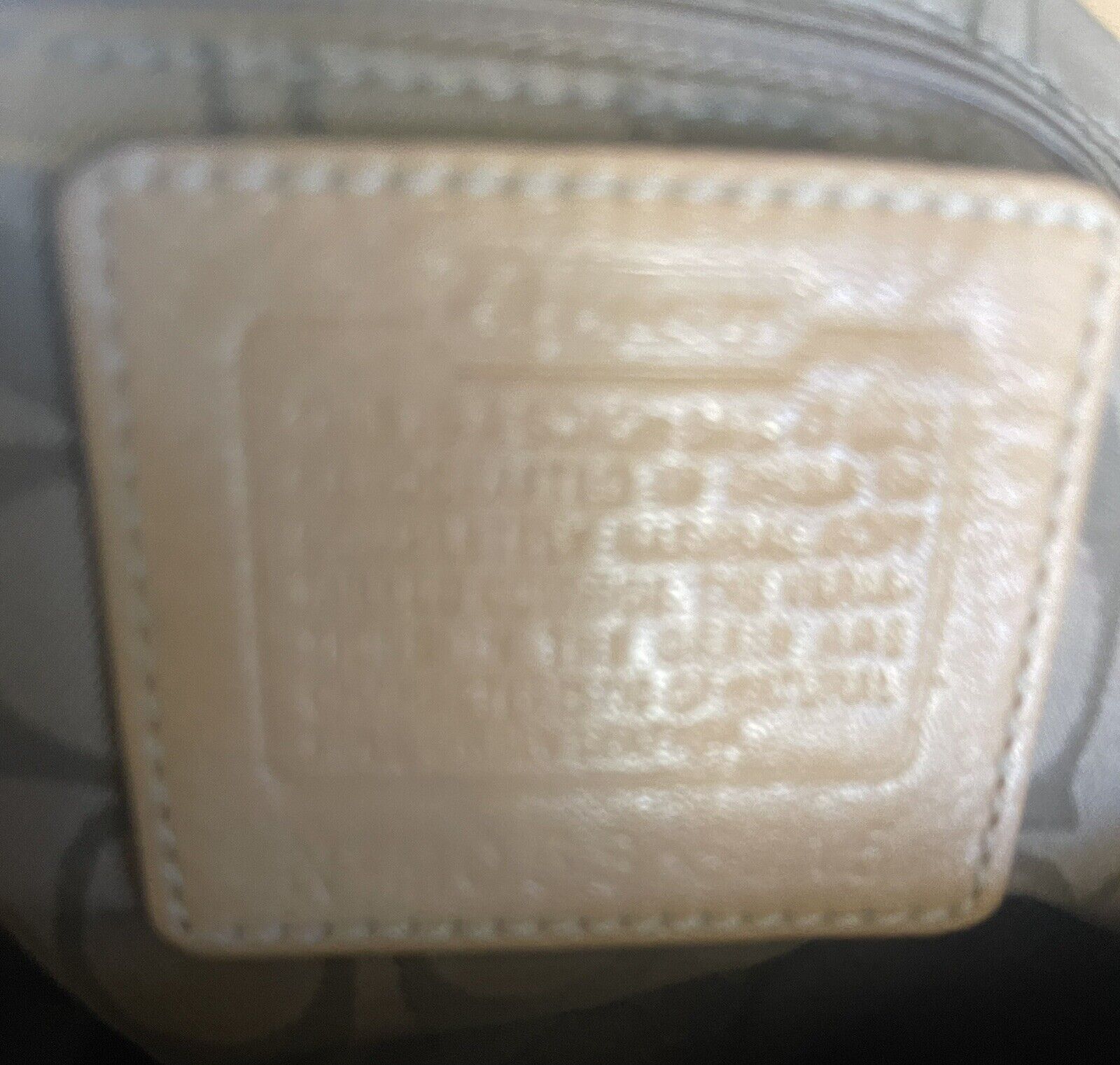 coach handbags leather medium used preowned - image 5