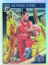 2019 Panini Donruss WNBA OPTIC SILVER HOLO PRIZM #68 NATASHA CLOUD MYSTICS
