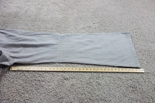 AG Adriano Goldschmied Pants Womens 32 Gray Wide Leg Trouser Striped Stretch - Picture 10 of 11