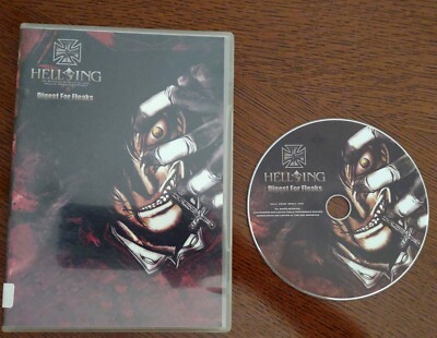 HELLSING ULTIMATE RARE DIGEST FOR FLEAKS FREAKS DVD OVA EPISODE 1 REGION FREE