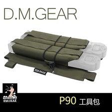 Tactical P90 Magazine Molle/ Hook Loop Carrier Pouch Gear Double Mag Holster Bag