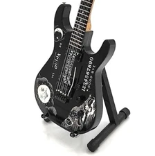 Miniature Guitar For METALLICA KIRK HAMMETT OUIJA BOARD GIFT With FREE STAND