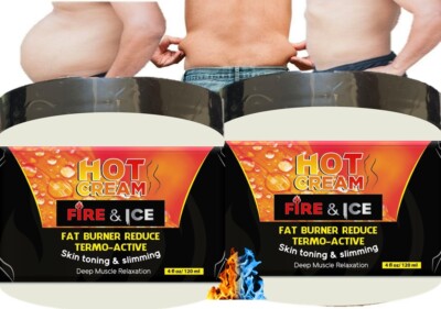 2 Men Slimming Cream Fat Burning Muscle Belly Stomach Reducer Gel Weight Loss US