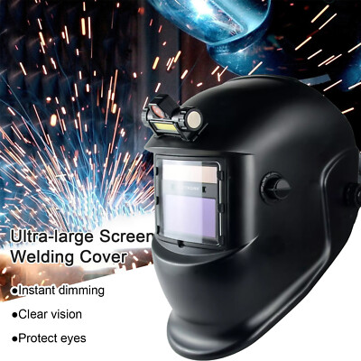Schweißhelm Auto Verdunkelung True Color Solar Schweißmaske Auto Verdunkelung Ma