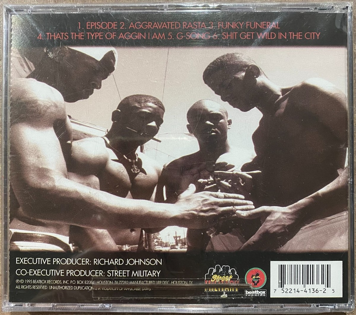 Street Military Next Episode 1995 Original Press Sealed Houston TX 