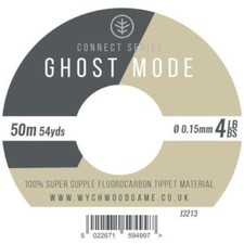 Wychwood Tippet Fishing Line Ghost Mode Invisible Fluorocarbon Angling Accessory