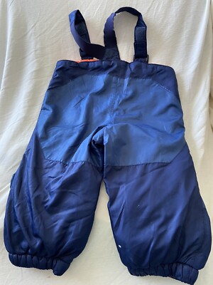 OLD NAVY blue Bib Ski/Snow/Winter Pants Baby Boy 18-24 Months bin7