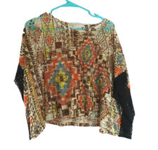 Vintage Havana Lace Crop Top-made in USA