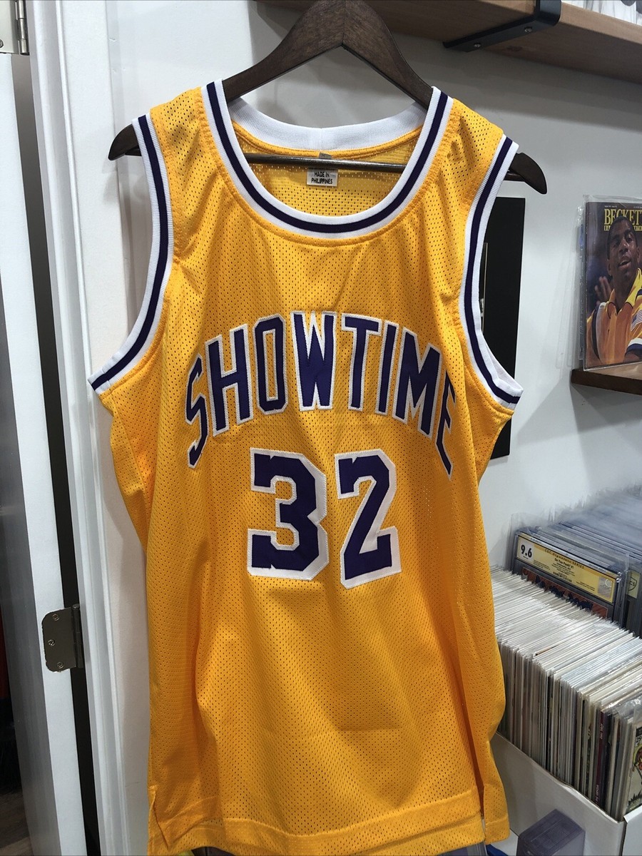 Magic Johnson Signed Showtime Lakers Jersey With Beckett COA | eBay