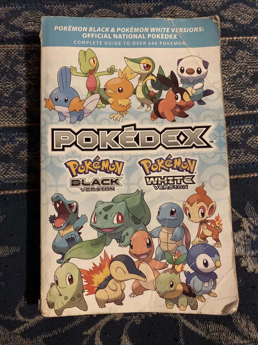 Pokemon Black and Pokemon White Versions: Official National Pokedex : The  Official Pokemon Strategy Guide by The Pokemon Company Intl. (2012, Trade  Paperback) for sale online